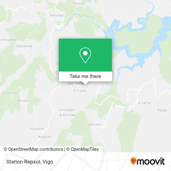 Station Repsol map