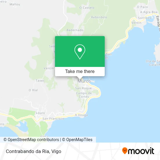 Contrabando da Ria map