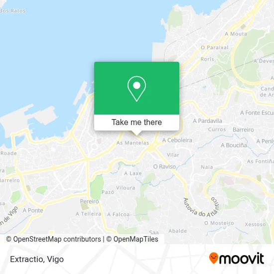 mapa Extractio