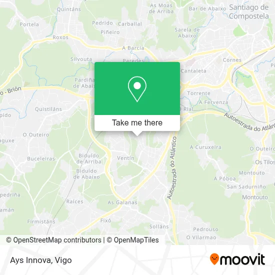 Ays Innova map