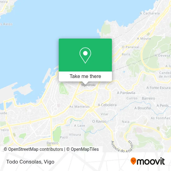 Todo Consolas map