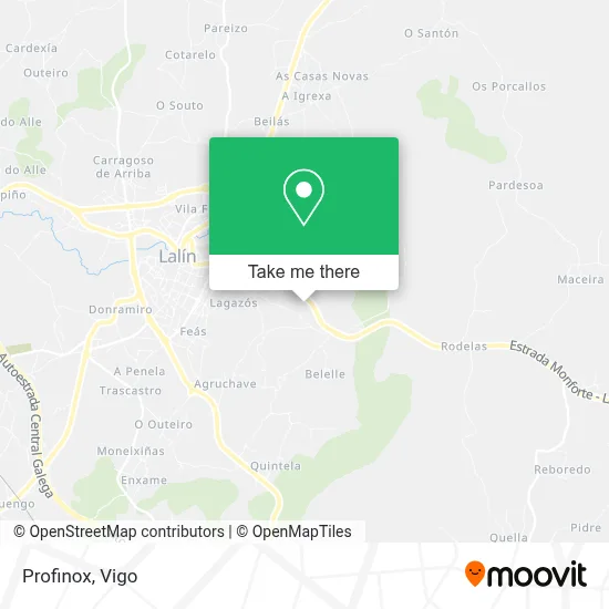 Profinox map