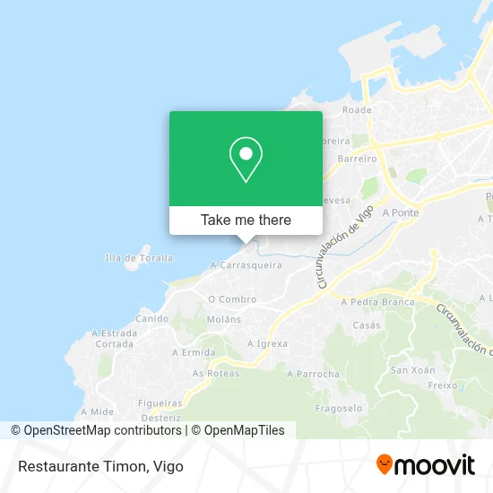Restaurante Timon map