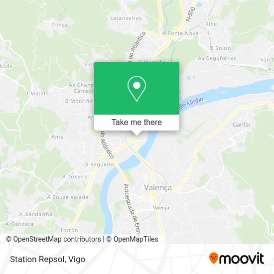 Station Repsol map
