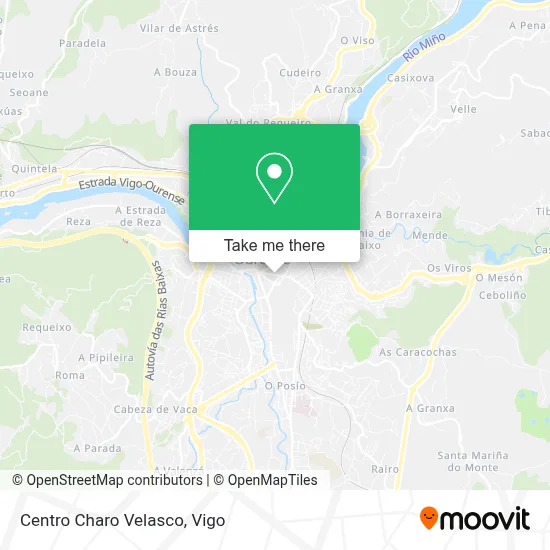 Centro Charo Velasco map
