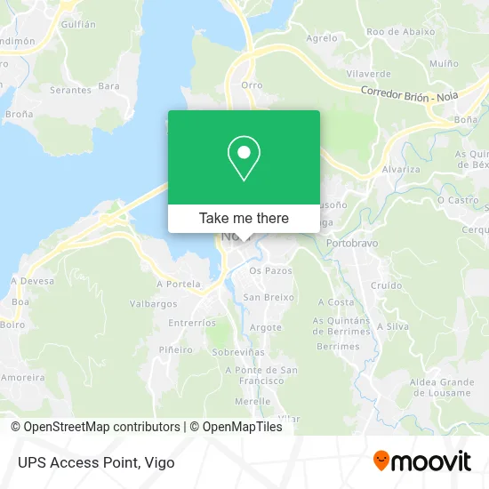 mapa Ups Access Point
