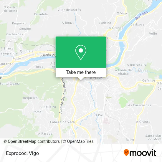 mapa Exprococ