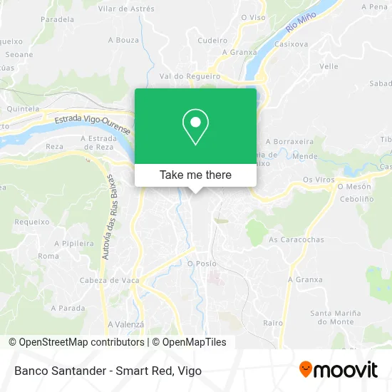Banco Santander - Smart Red map