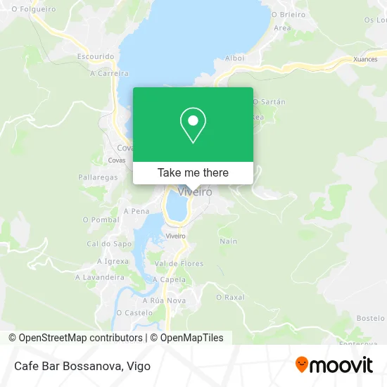 Cafe Bar Bossanova map
