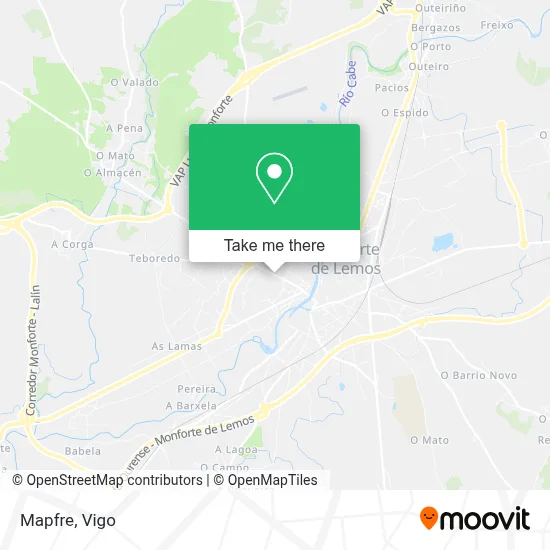 Mapfre map