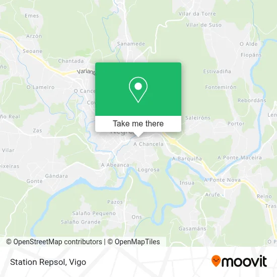 Station Repsol map