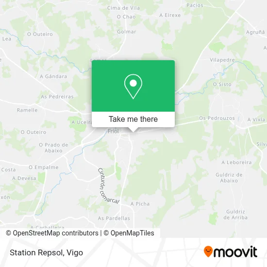 Station Repsol map