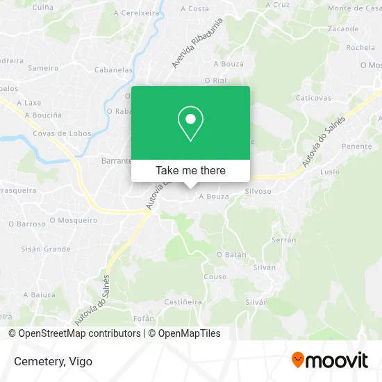 Cemetery map