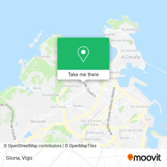 Gloria map
