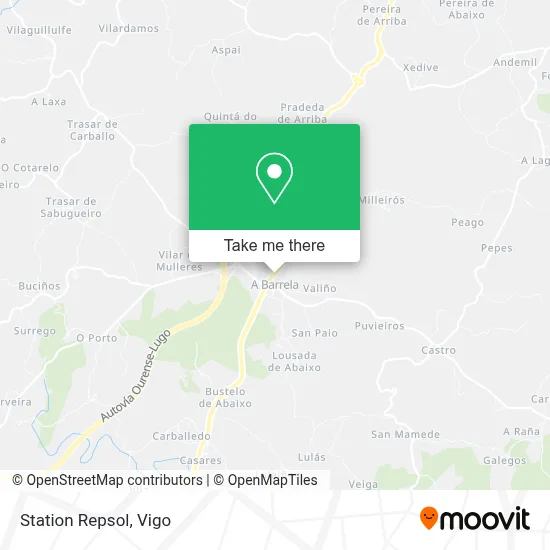 Station Repsol map