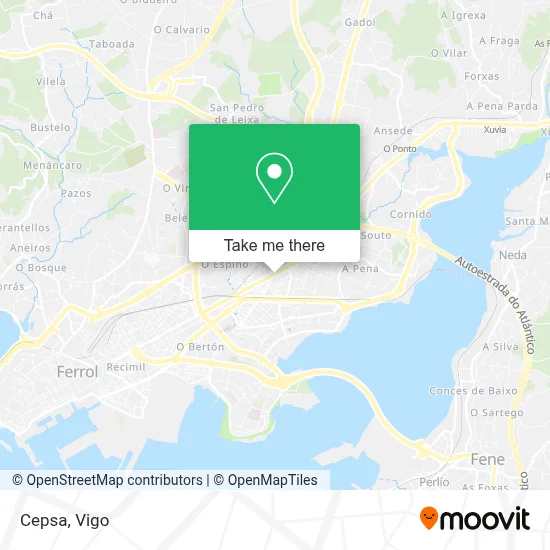 Cepsa map