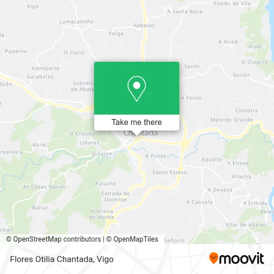 mapa Flores Otilia Chantada
