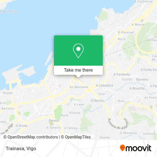 Trainasa map
