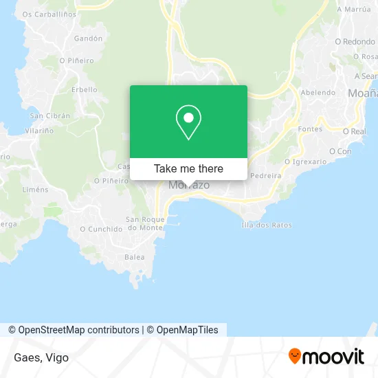 Gaes map