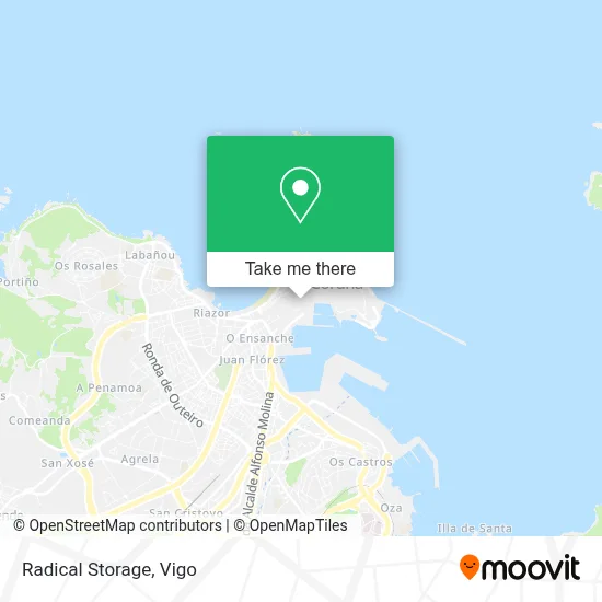 Radical Storage map