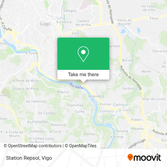 Station Repsol map