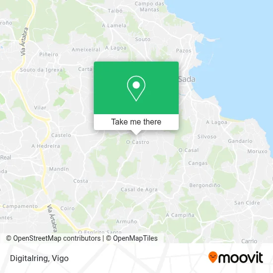 Digitalring map