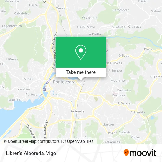 Librería Alborada map