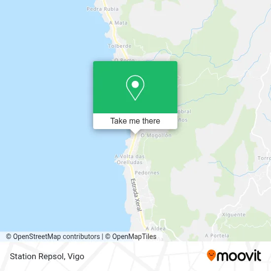 Station Repsol map