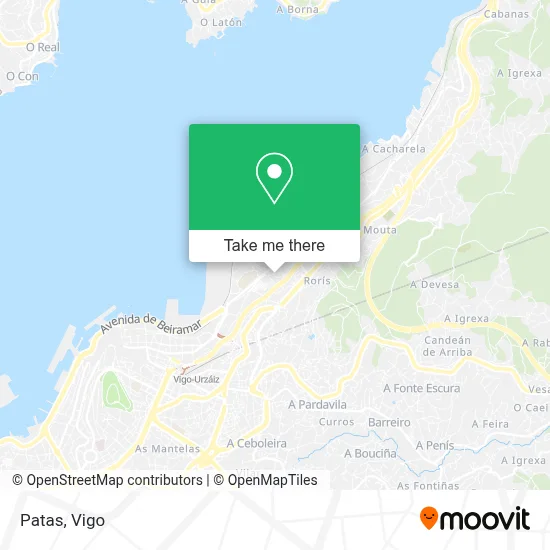 Patas map
