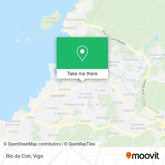 Río do Con map