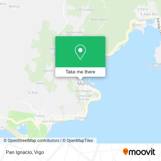 Pan Ignacio map
