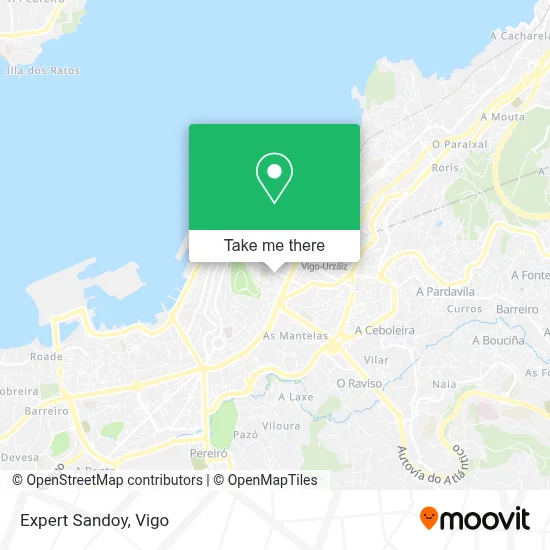 Expert Sandoy map