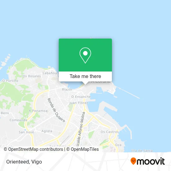 Orienteed map