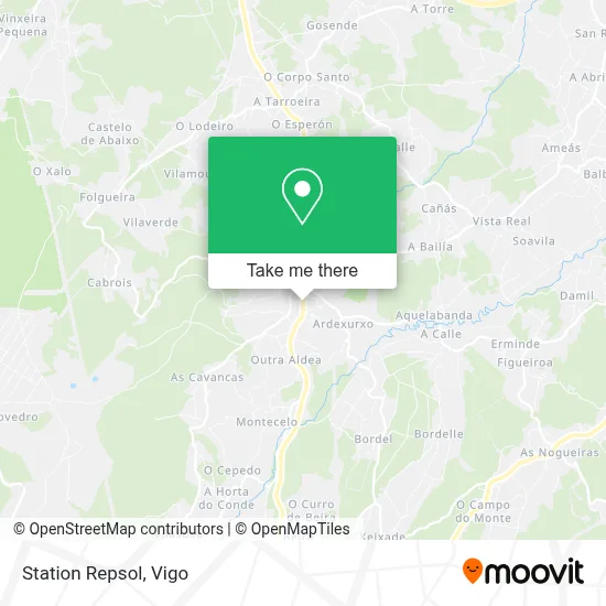 Station Repsol map