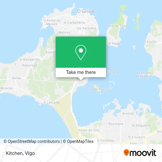 mapa Kitchen
