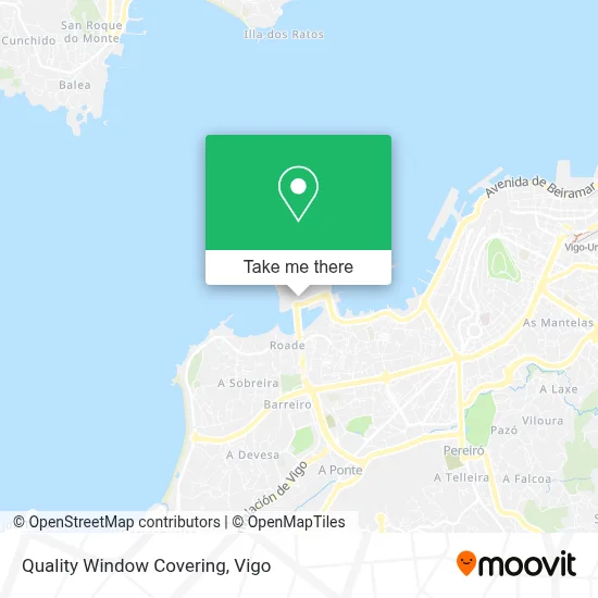 Quality Window Covering map