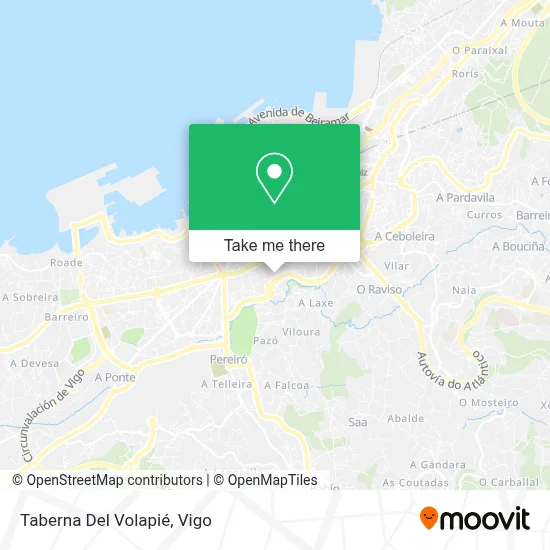 Taberna Del Volapié map