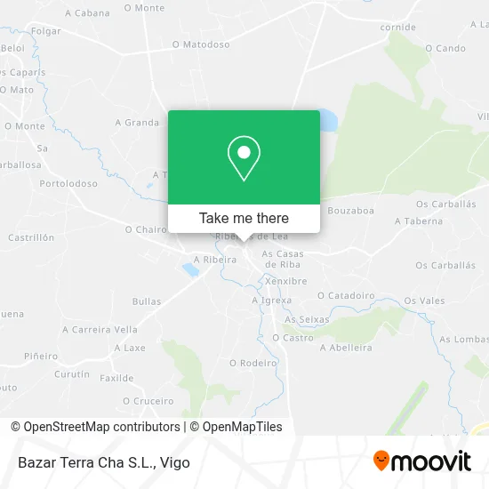 Bazar Terra Cha S.L. map