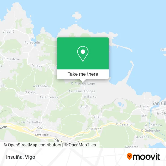 Insuiña map