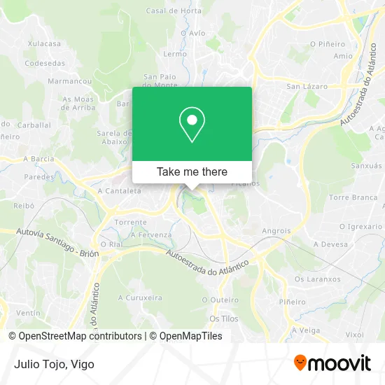 Julio Tojo map