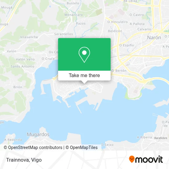 Trainnova map