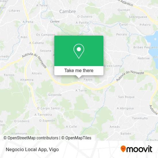 mapa Negocio Local App
