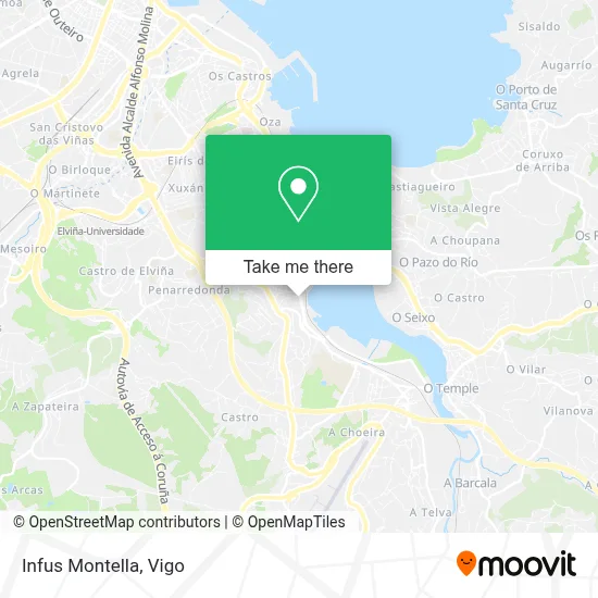 Infus Montella map