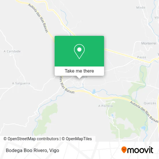 Bodega Boo Rivero map