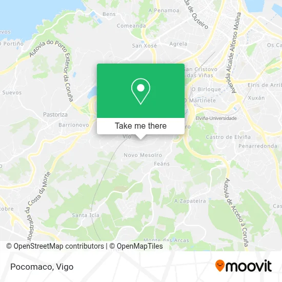Pocomaco map