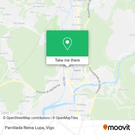 Parrillada Reina Lupa map