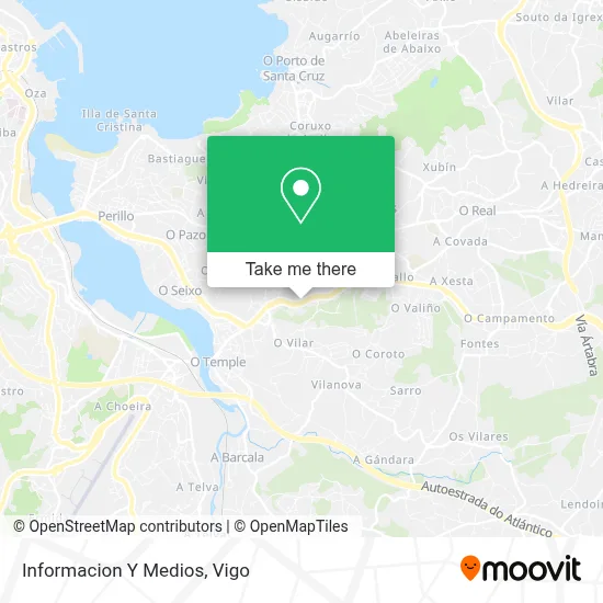 Informacion Y Medios map