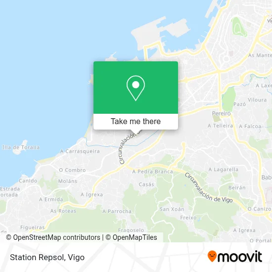 Station Repsol map