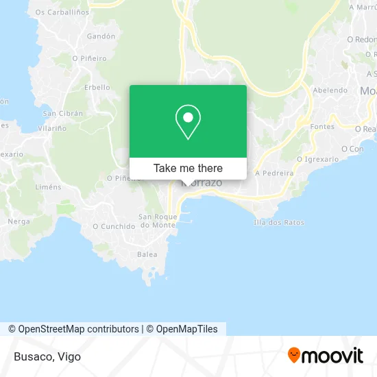 Busaco map