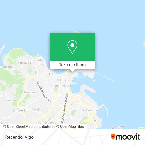 Recendo map